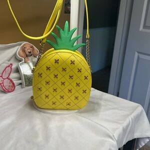 Kate spade how refreshing pineapple crossbody bag with Swarovski crystals